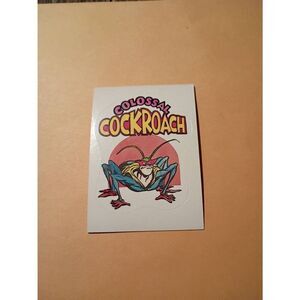 1983 General Mills Zero Heroes Trading Card Sticker Card Vintage #21